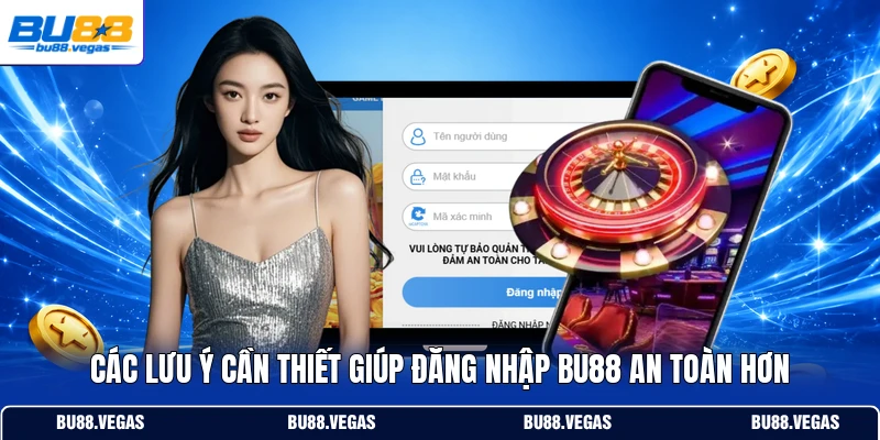 Các lưu ý cần thiết giúp đăng nhập Bu88 an toàn hơn