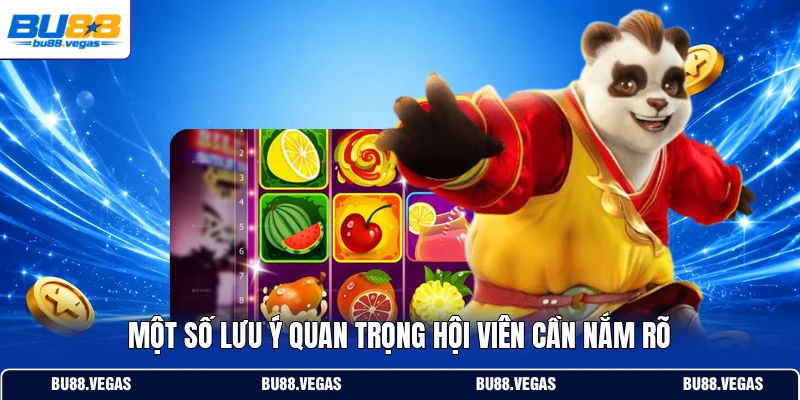 Một số lưu ý quan trọng hội viên cần nắm rõ